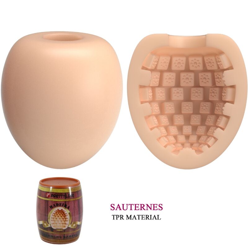 PRETTY LOVE - MALE MASTURBATOR EGG FLESH MODEL 2 - 3