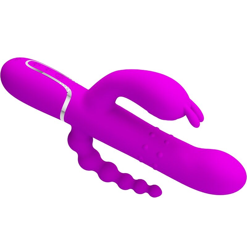 PRETTY LOVE - CAMMY TRIPLE VIBRATOR MULTIFUNCTION 4 IN 1 PINK - 3