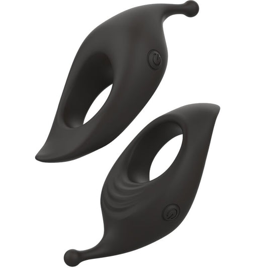 B SWISH - BCHARMED RHYTHM INFINITE DELUXE PENIS RING 15 VIBRATIONS BLACK - 1