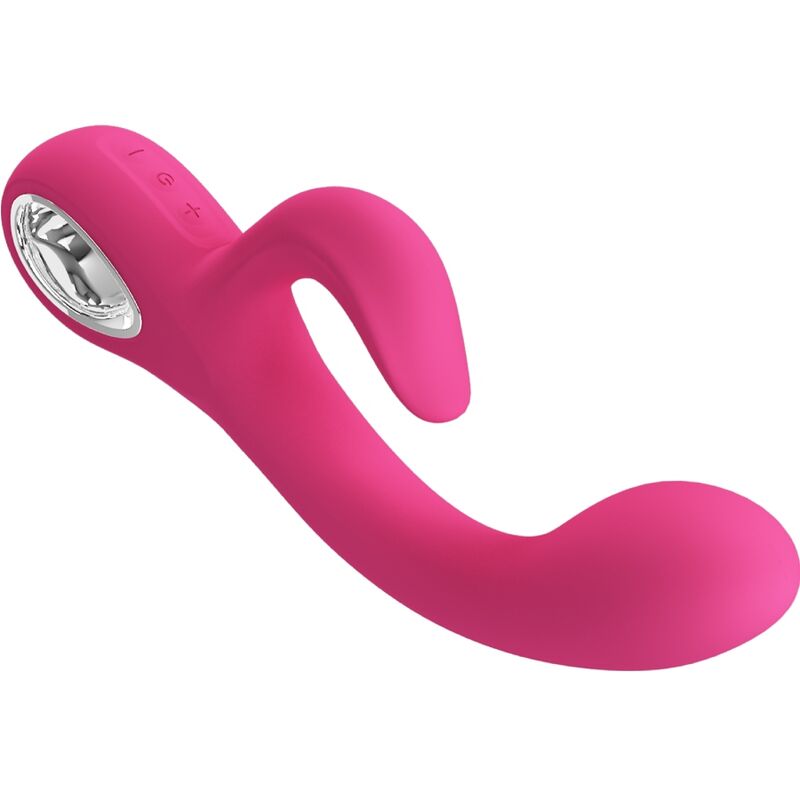 PRETTY LOVE - FRITZ RABBIT VIBRATOR 12 VIBRATIONS PINK - 7