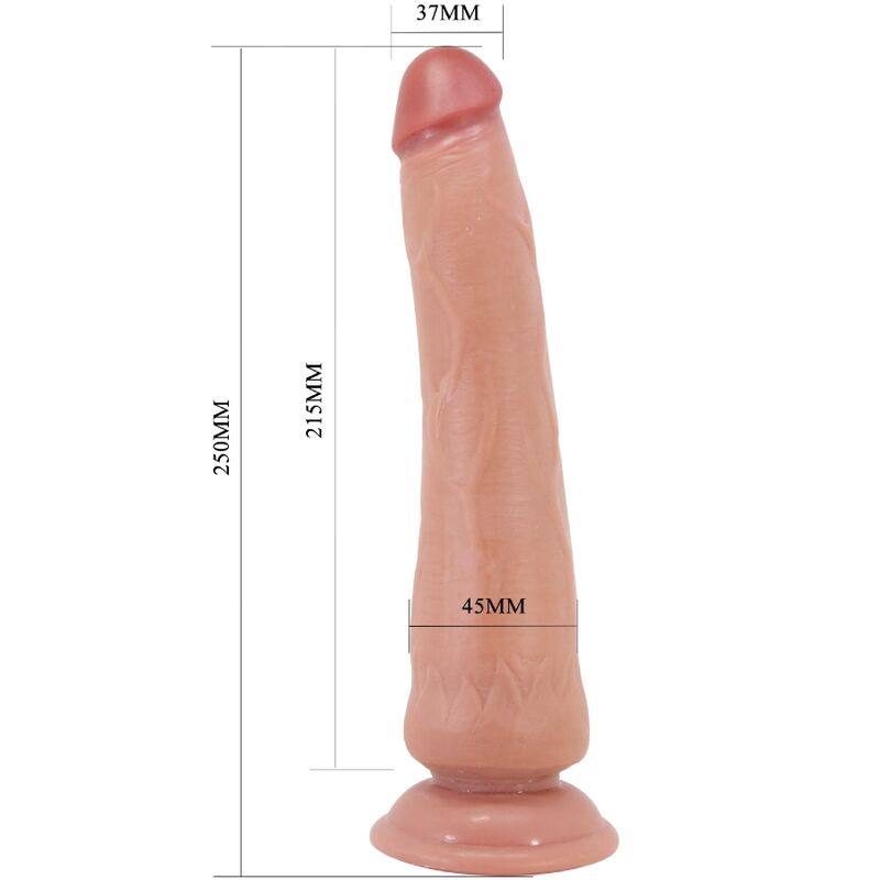 PRETTY LOVE - TIEMEYER REALISTIC DILDO 25 CM MODEL 2 FLESH - 3