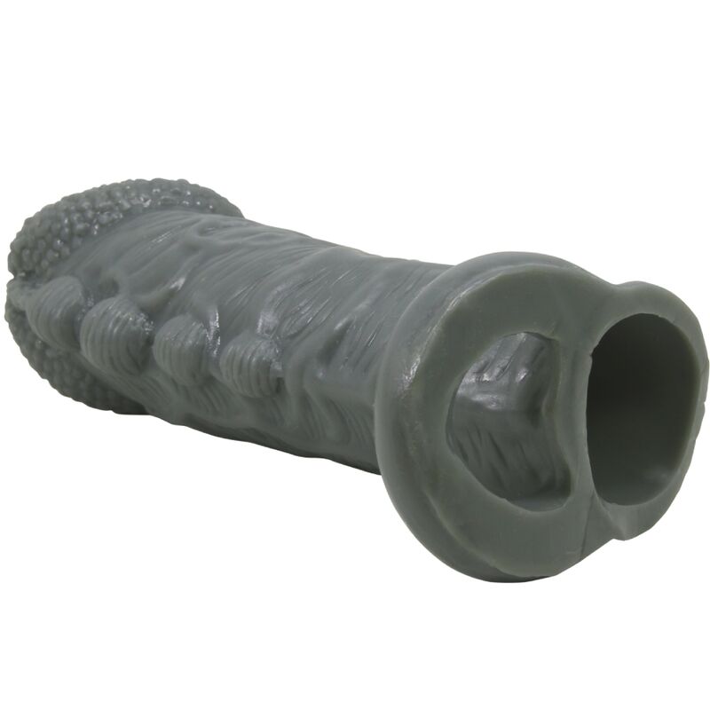 PRETTY LOVE - REALISTIC PENIS ENLARGER AND DELAY SLEEVE GREY - 3