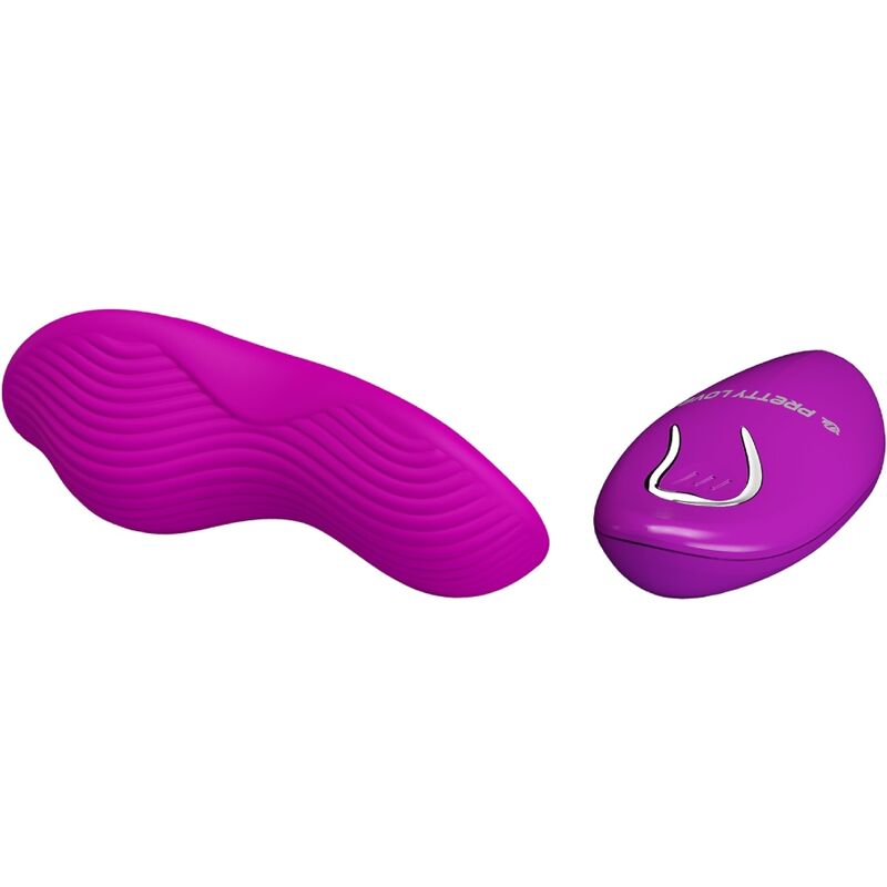 PRETTY LOVE - ROMARIO LAY-ON CLITORIS STIMULATOR REMOTE CONTROL PINK - 8