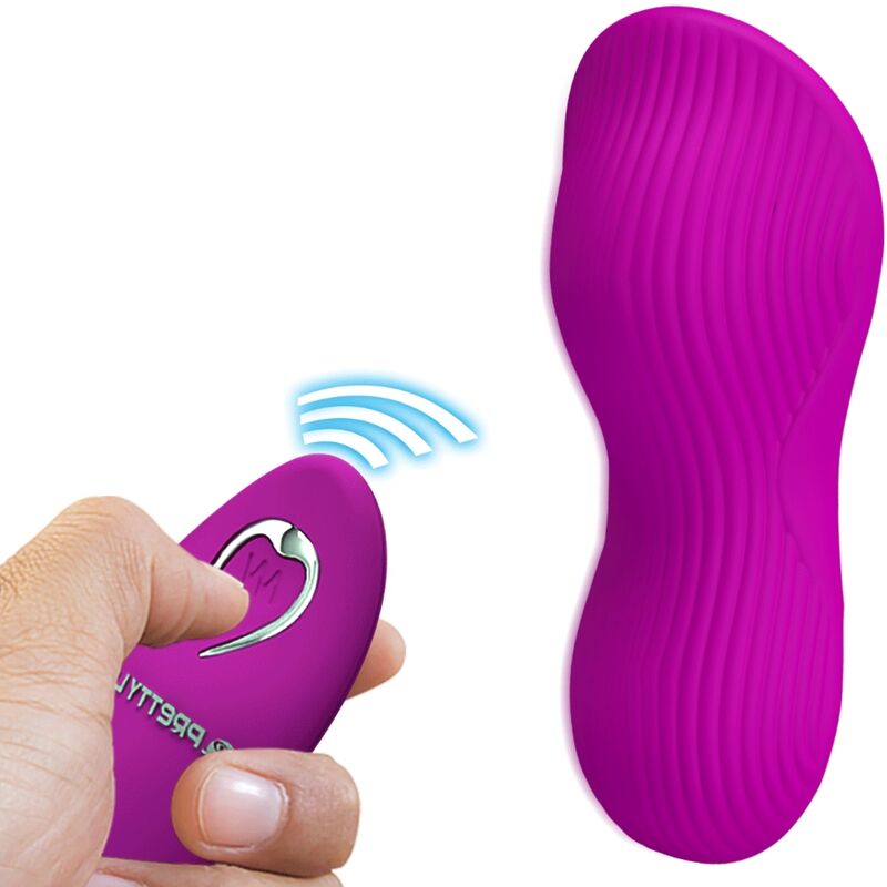 PRETTY LOVE - ROMARIO LAY-ON CLITORIS STIMULATOR REMOTE CONTROL PINK - 3