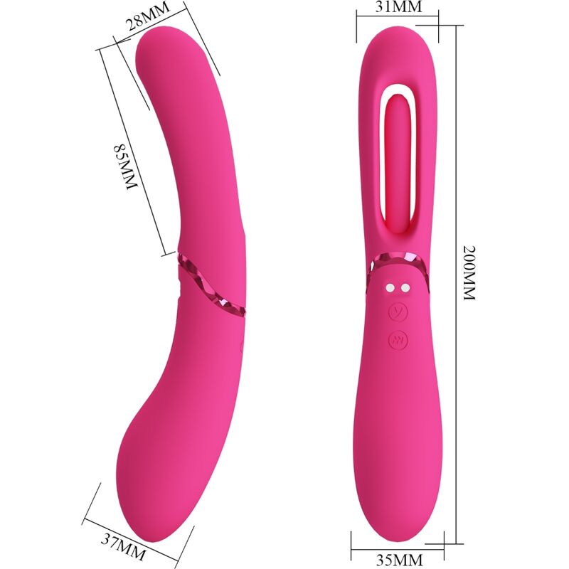 ROMANCE - LEXIE G-SPOT VIBRATOR 7 VIBRATIONS PINK - 6
