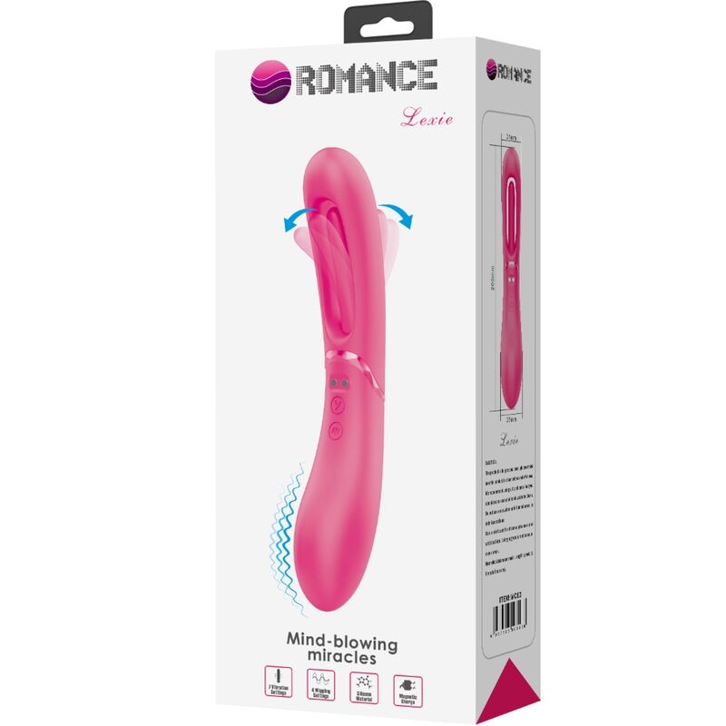 ROMANCE - LEXIE G-SPOT VIBRATOR 7 VIBRATIONS PINK - 2