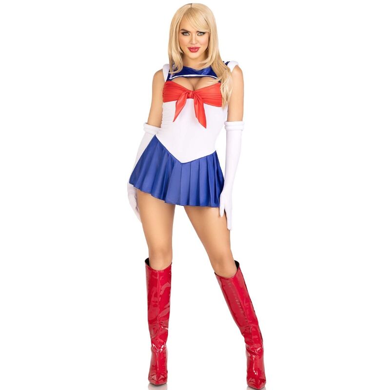LEG AVENUE - COSTUME SEXY SAILOR MULTICOLOR S - 6
