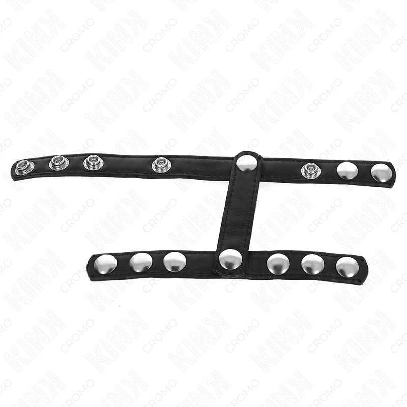 KINK - COCK RING WITH 3 ADJUSTABLE BALL SPLITTER STRAPS