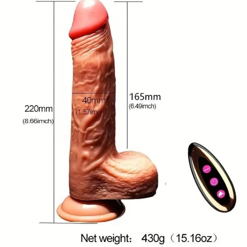 ARMONY - RECHARGEABLE VIBRATING REALISTIC DILDO - 7