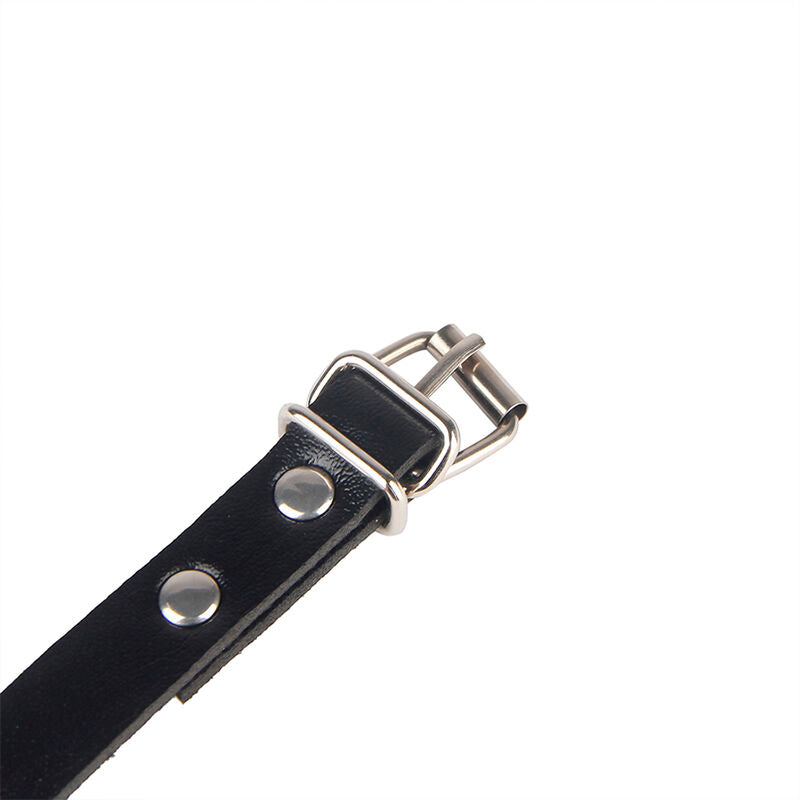 SUBBLIME - 953690 HANDCUFFS WITH BONDAGE BELT BLACK ONE SIZE - 7