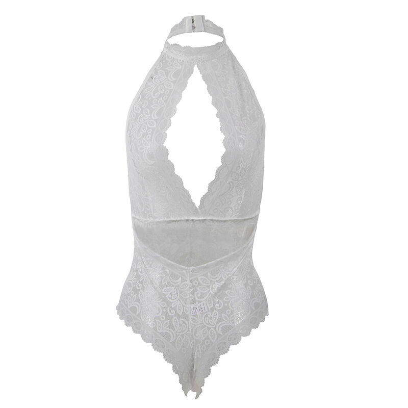 SUBBLIME - 953867 LACE BODYSUIT WHITE L/XL - 6