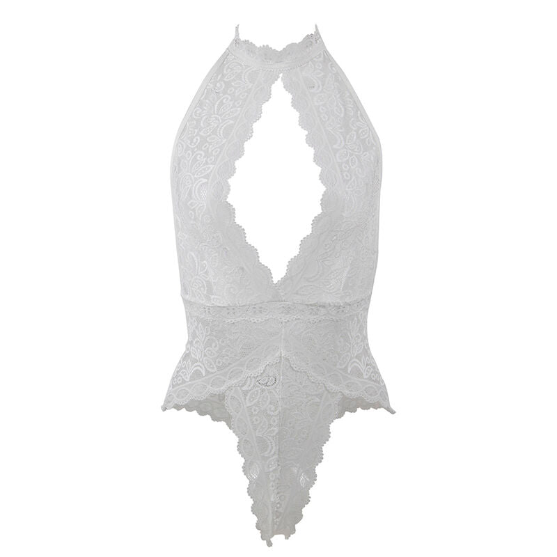 SUBBLIME - 953867 LACE BODYSUIT WHITE L/XL - 2