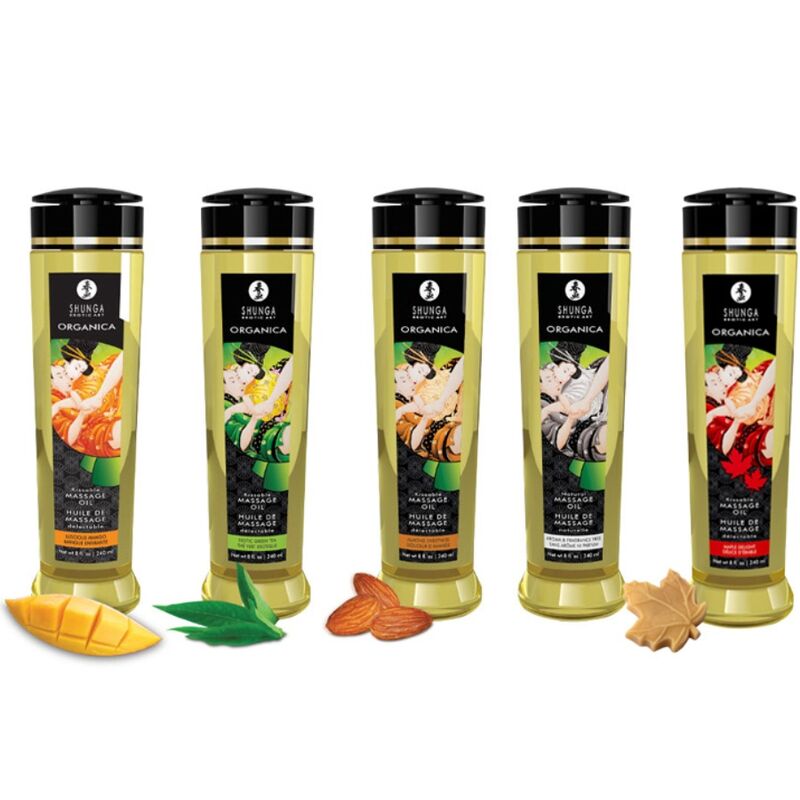 SHUNGA - ORGANIC MASSAGE OIL MANGO 240 ML - 1