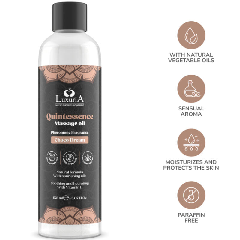 INTIMATELINE LUXURIA - MASSAGE OIL CHOCOLATE 150 ML - 3
