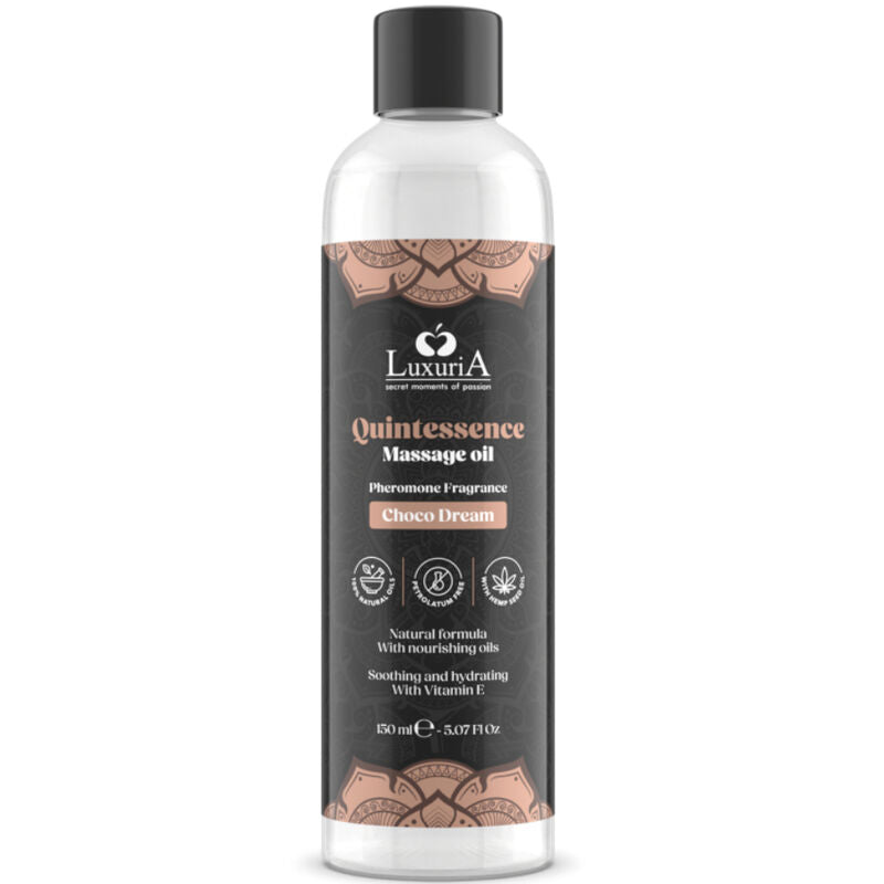 INTIMATELINE LUXURIA - MASSAGE OIL CHOCOLATE 150 ML - 4