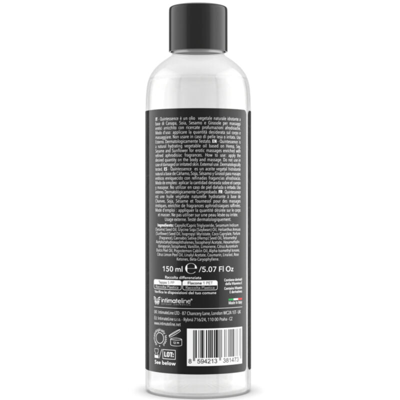 INTIMATELINE LUXURIA - ACEITE DE MASAJES VAINILLA EXOTIC 150 ML - 3