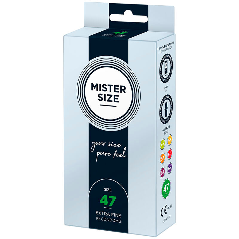 MISTER SIZE - CONDOMS SIZE XS 47 MM (10 UNITS) - 3