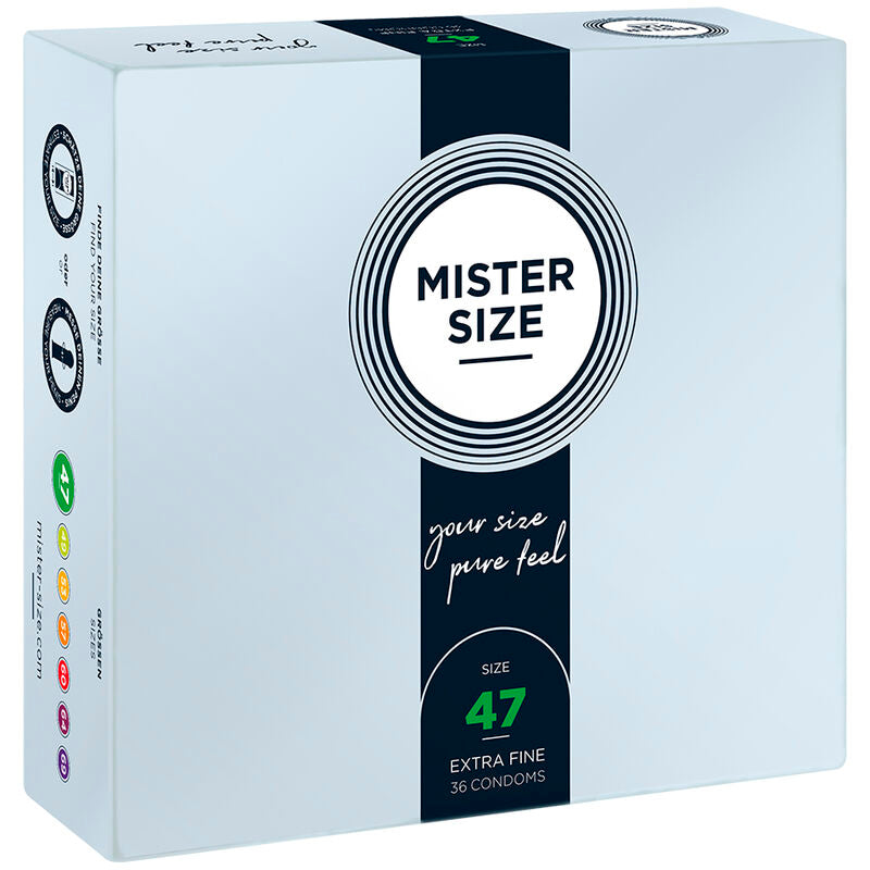 MISTER SIZE - CONDOMS SIZE XS 47 MM (36 UNITS) - 3