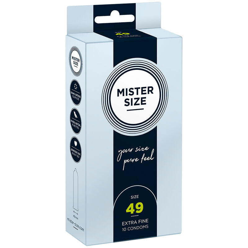 MISTER SIZE - CONDOM SIZE S 49 MM (10 UNITS) - 3