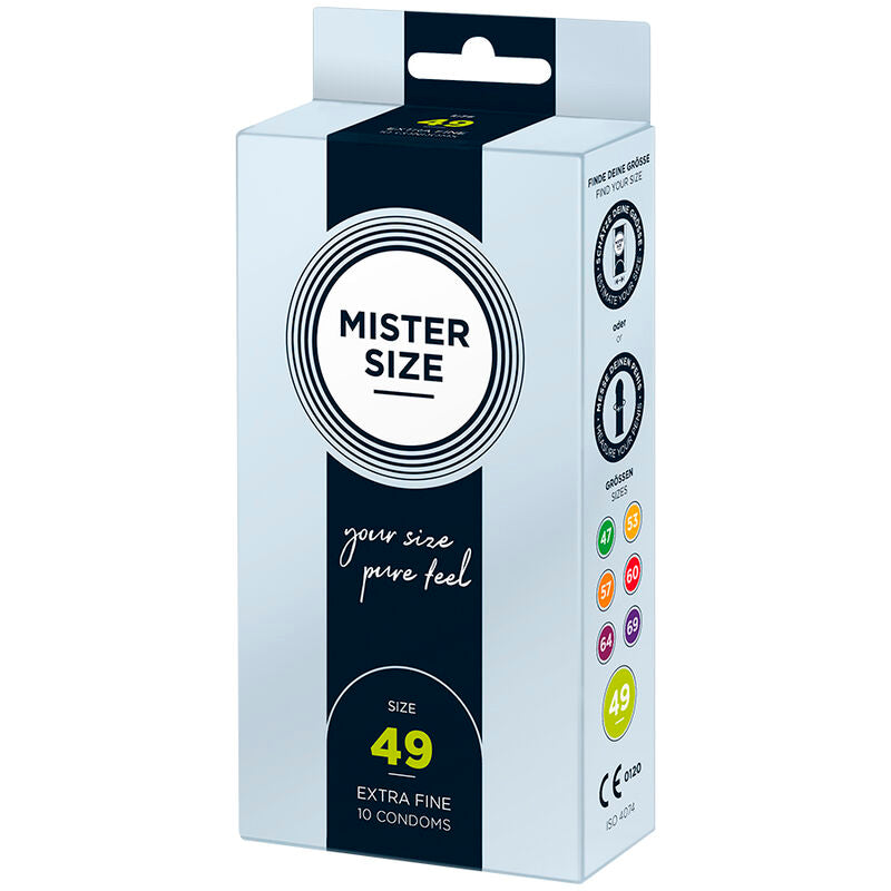 MISTER SIZE - CONDOM SIZE S 49 MM (10 UNITS) - 2