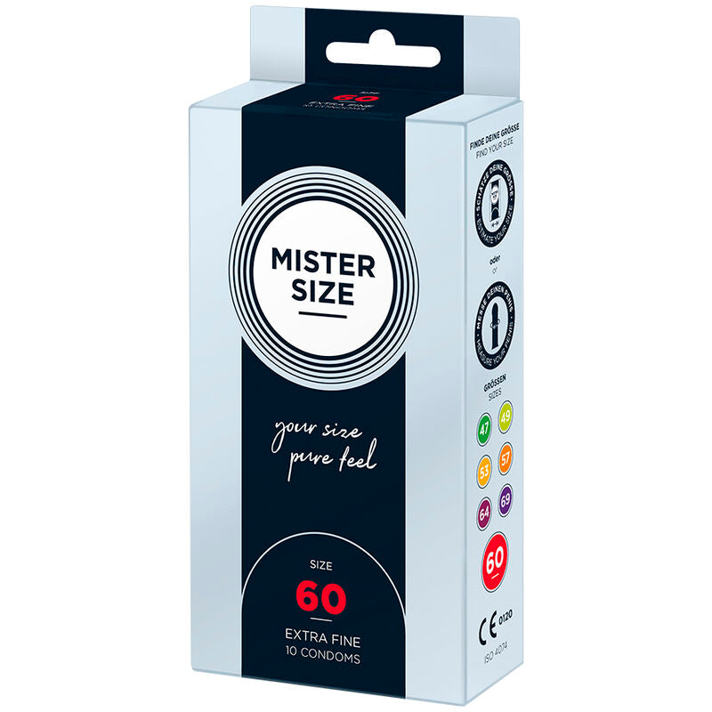 MISTER SIZE - CONDOM SIZE XL 60 MM (10 UNITS) - 2