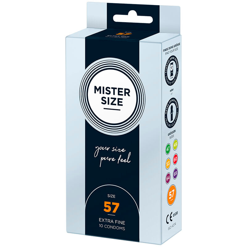 MISTER SIZE - CONDOM SIZE L 57 MM (10 UNITS) - 2