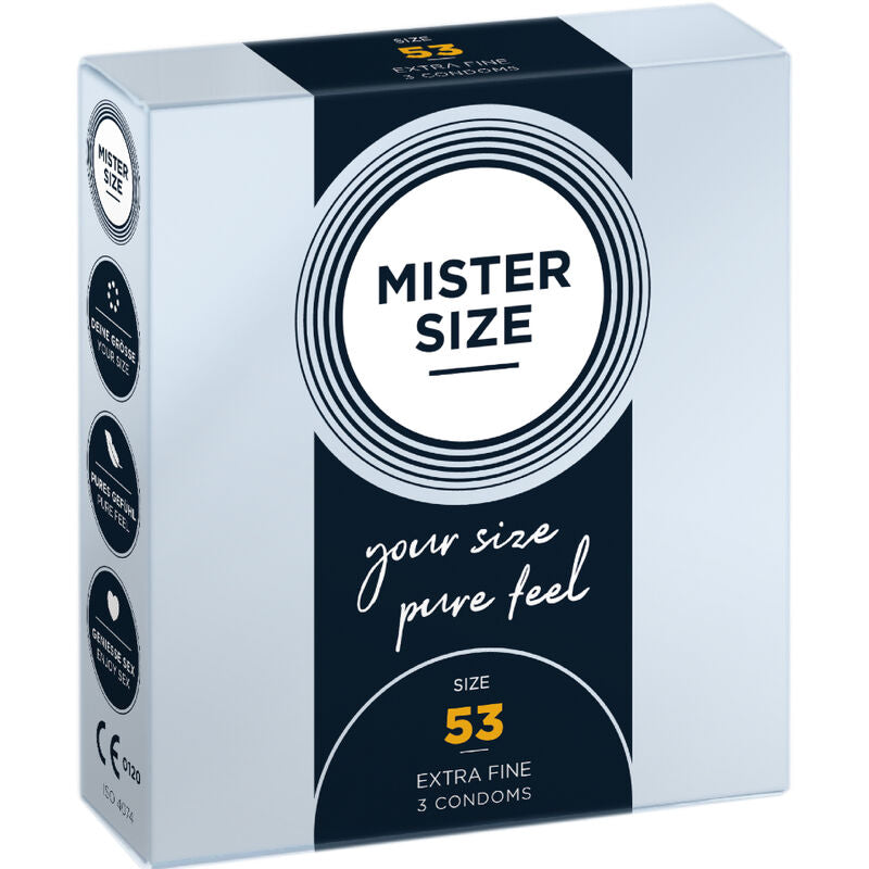MISTER SIZE - CONDOM SIZE M 53 MM (3 UNITS) - 2