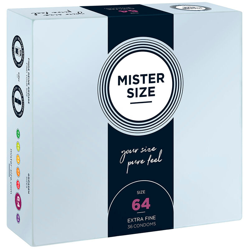 MISTER SIZE - CONDOMS SIZE XXL 64 MM (36 UNITS) - 3