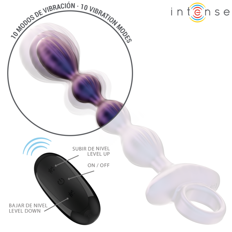 INTENSE - JACKIE VIBRATING ANAL PLUG MODEL 1 REMOTE CONTROL - 2