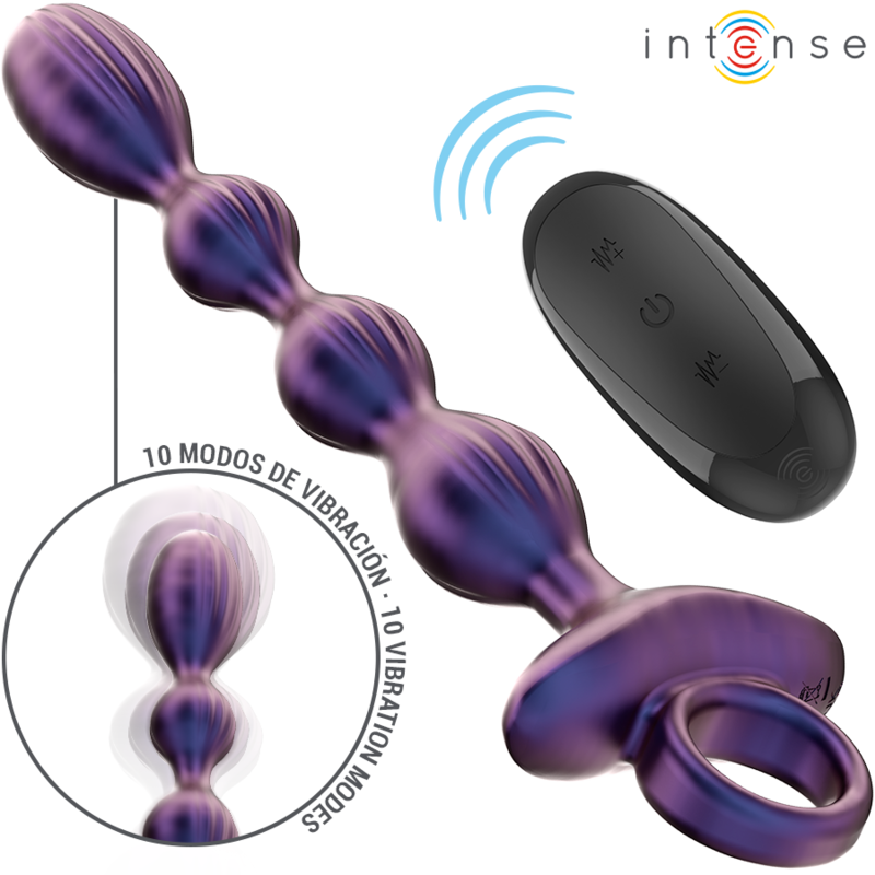 INTENSE - JACKIE VIBRATING ANAL PLUG MODEL 1 REMOTE CONTROL - 6