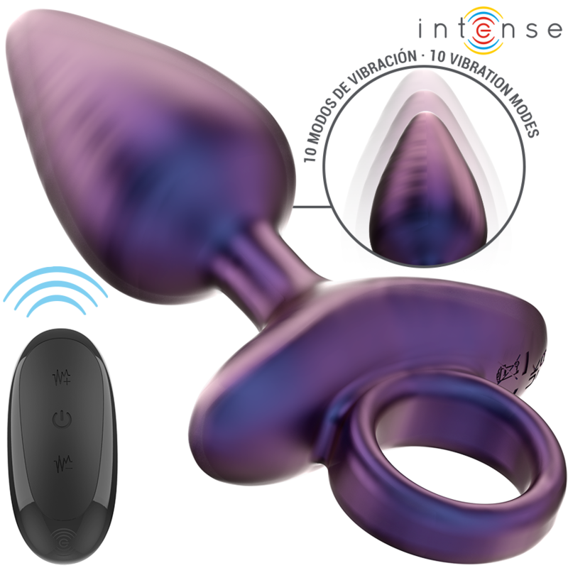 INTENSE - MICHAEL VIBRATING ANAL PLUG MODEL 2 REMOTE CONTROL - 6