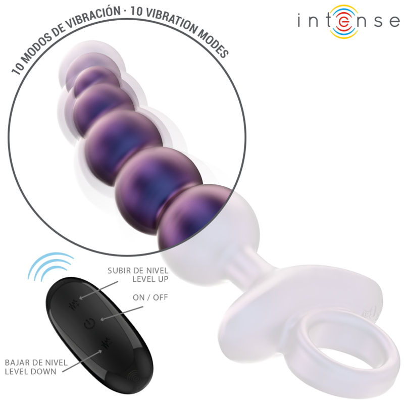 INTENSE - TITO VIBRATING ANAL PLUG MODEL 3 REMOTE CONTROL - 2
