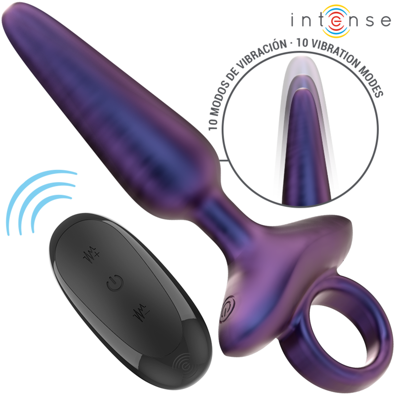 INTENSE - MARLON VIBRATING ANAL PLUG MODEL 4 REMOTE CONTROL - 6