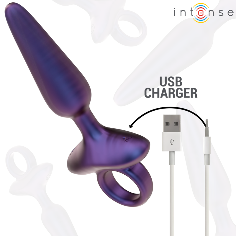 INTENSE - MARLON VIBRATING ANAL PLUG MODEL 4 REMOTE CONTROL - 5