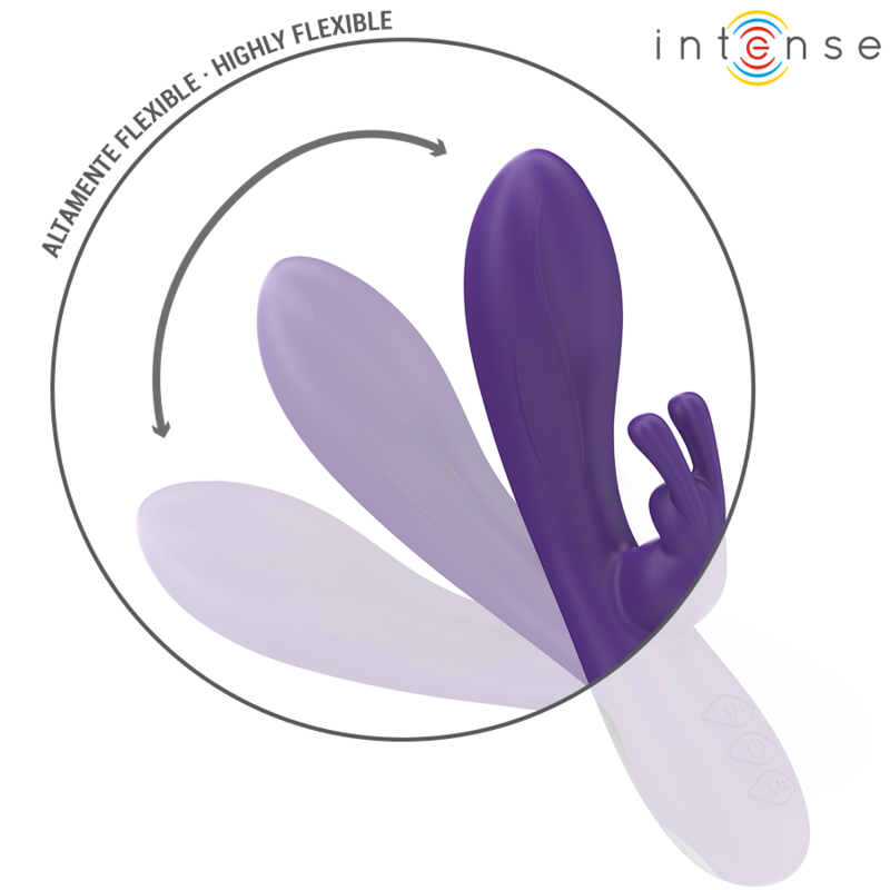 INTENSE - RANDALL RABBIT VIBRATOR 10 VIBRATIONS PURPLE - 2