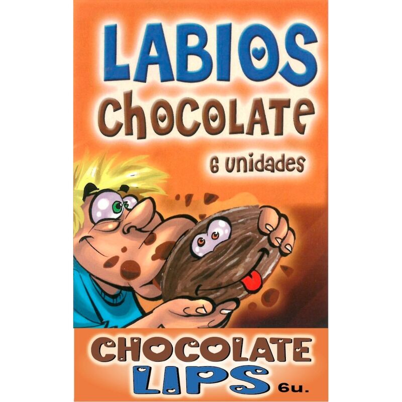 DIABLO PICANTE - BOX OF 6 VAGINA-SHAPED CHOCOLATES - 1