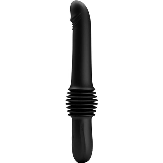 PRETTY LOVE - PAZUZU VIBRATOR 3 THRUST MODES BLACK - 1