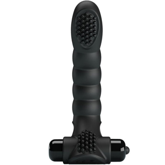 PRETTY LOVE - ALEXANDER FINGER VIBRATOR 10 VIBRATIONS BLACK - 1