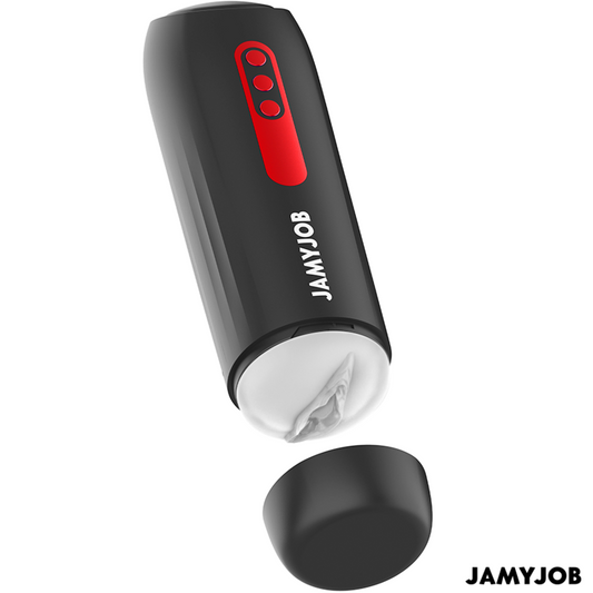 JAMYJOB - MASTURBATORE VAGINALE AUTOMATICO PHANTOM 5 MODALITÀ DI ASPIRAZIONE E SPINTA
