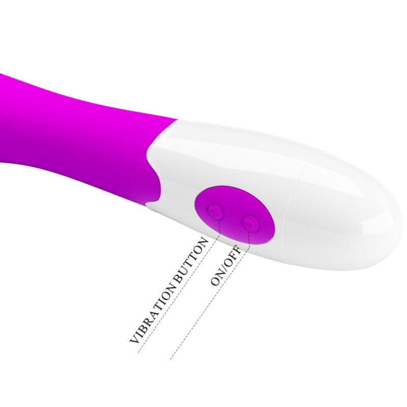 PRETTY LOVE - ELEMENTAL VIBRATOR 30 VIBRATION MODES PURPLE - 3