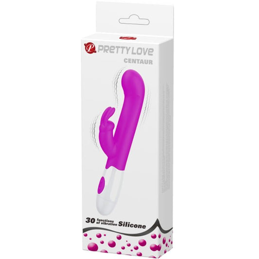 PRETTY LOVE - CENTAUR VIBRATOR RABBIT 30 VIBRATION MODES PURPLE - 1
