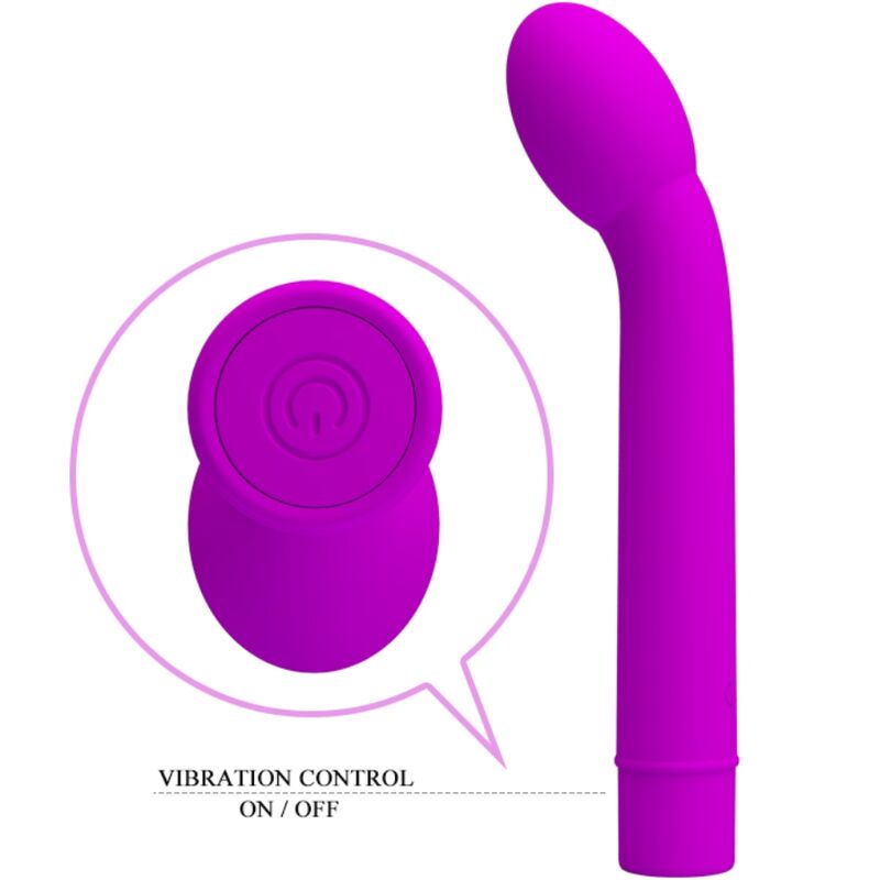 PRETTY LOVE - LOGAN G-SPOT VIBRATOR 10 VIBRATIONS PURPLE - 5
