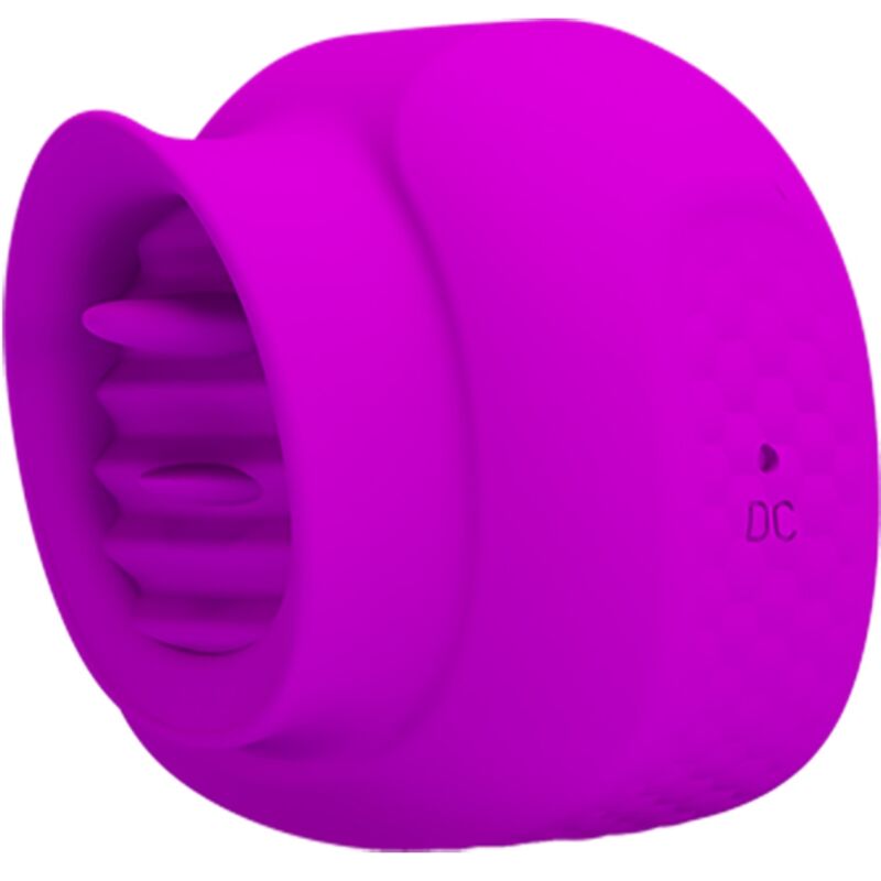 PRETTY LOVE - ESTELLE TONGUE CLITORIS STIMULATOR 12 VIBRATIONS PURPLE - 6