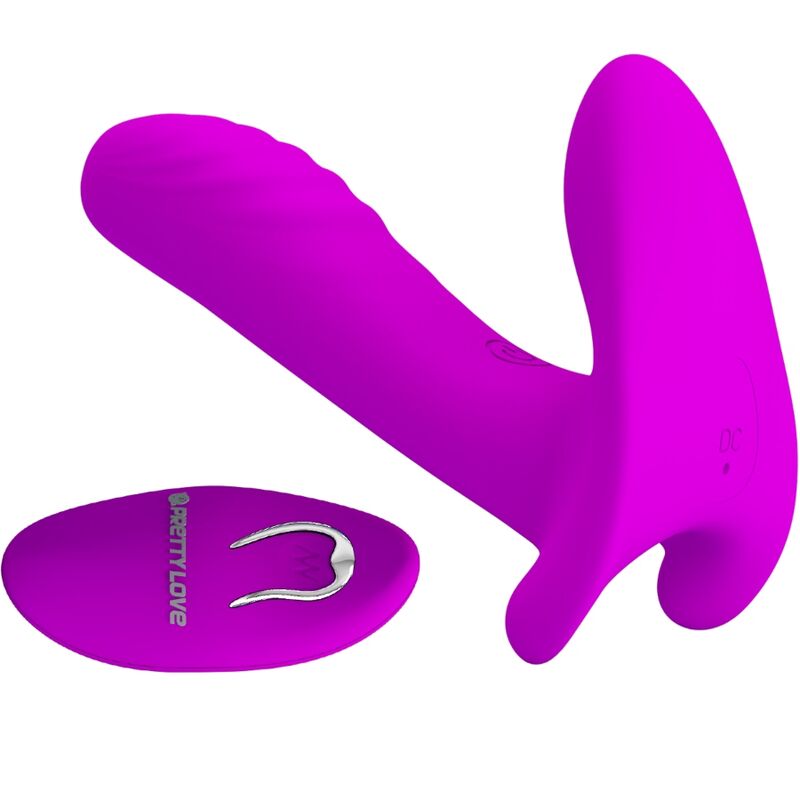 PRETTY LOVE - MASSAGER & VIBRATOR 12 VIBRATIONS REMOTE CONTROL PURPLE - 5