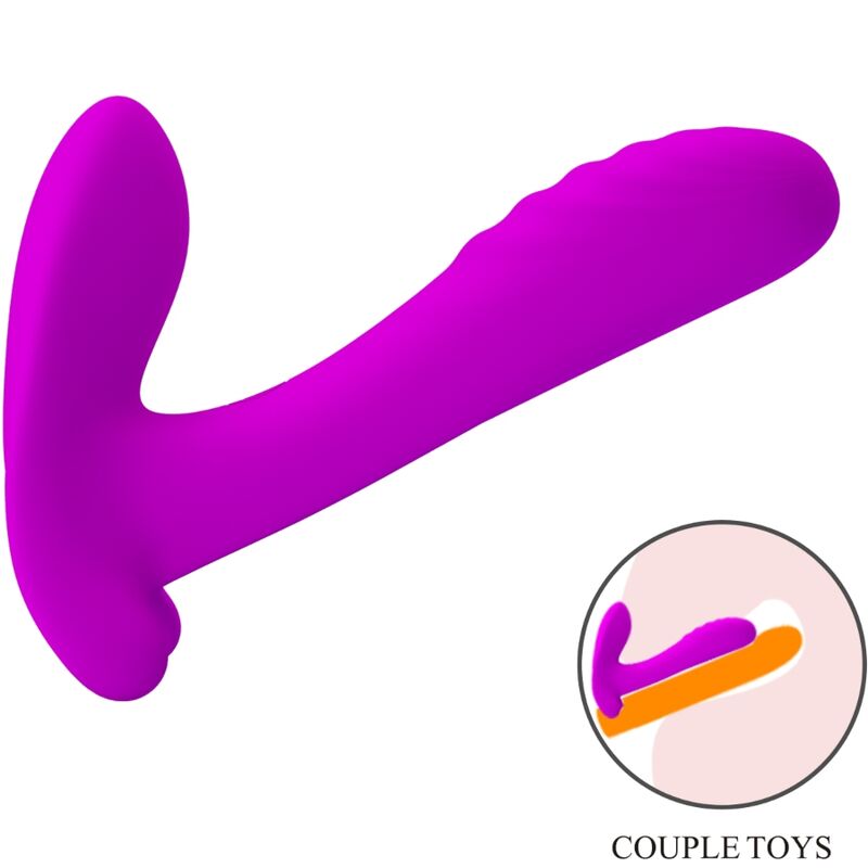 PRETTY LOVE - MASSAGER & VIBRATOR 12 VIBRATIONS REMOTE CONTROL PURPLE - 6