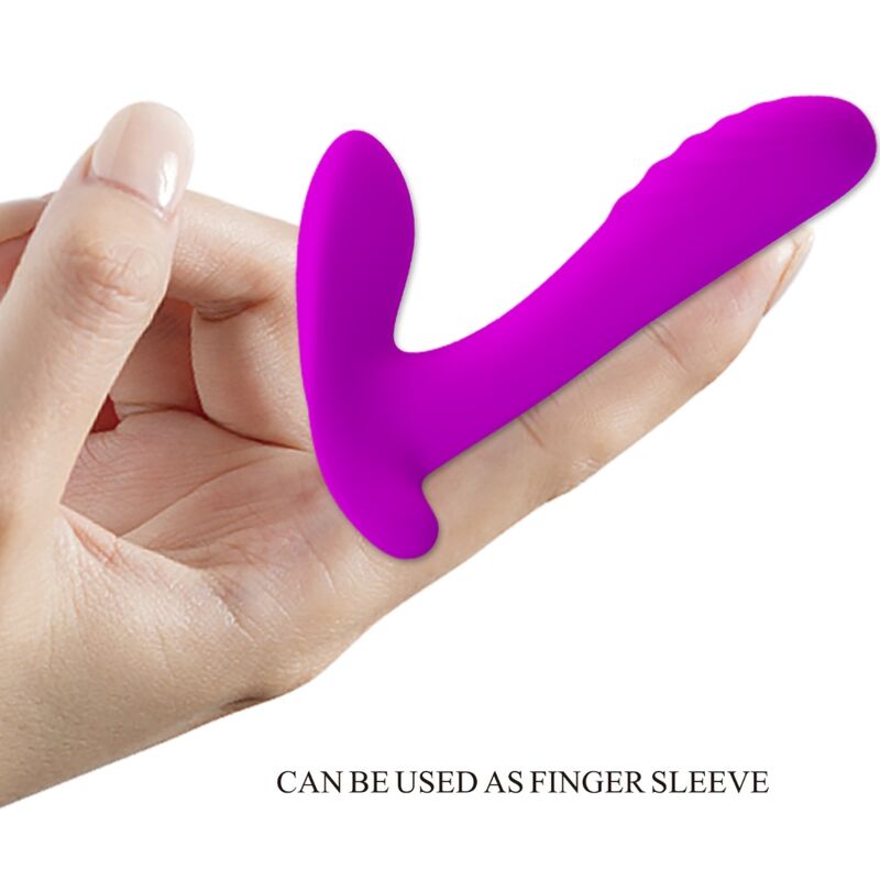 PRETTY LOVE - MASSAGER & VIBRATOR 12 VIBRATIONS REMOTE CONTROL PURPLE - 8