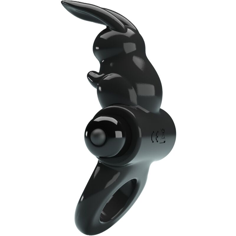 PRETTY LOVE - EXCITING RING RABBIT VIBRATOR RING 10 VIBRATIONS BLACK - 3