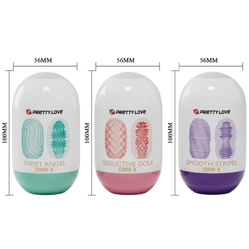 PRETTY LOVE - CUPID X 18 MALE MASTURBATORS DIFFERENT TEXTURES - 5