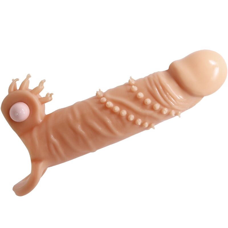 PRETTY LOVE - CONNOR PENIS SLEEVE + CLITORIS STIMULATOR FLESH - 7