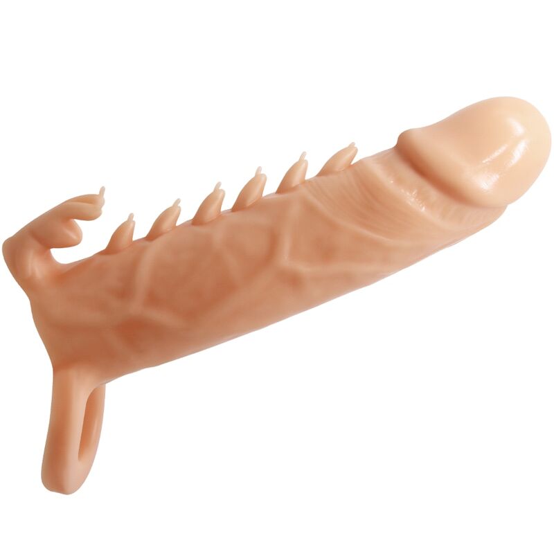 PRETTY LOVE - EMMIT PENIS SLEEVE + CLITORIS STIMULATOR FLESH - 5